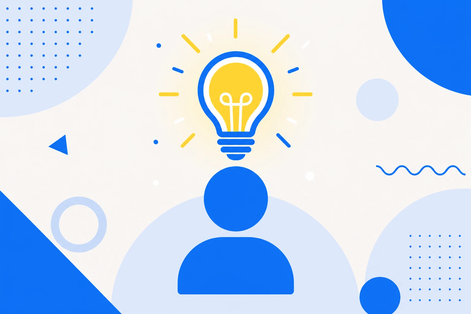 Ilustração do Aha moment: uma lâmpada acendendo no instante em que o usuário percebe o valor do produto.