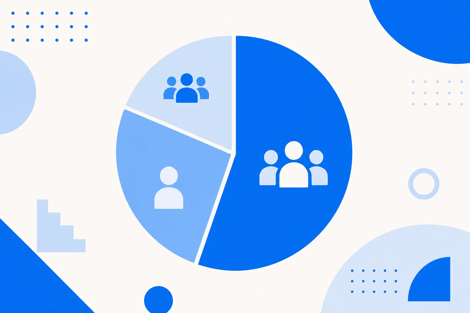 Ilustração de um cap table: as fatias de fundadores, investidores e pool de opções somando 100% da empresa.