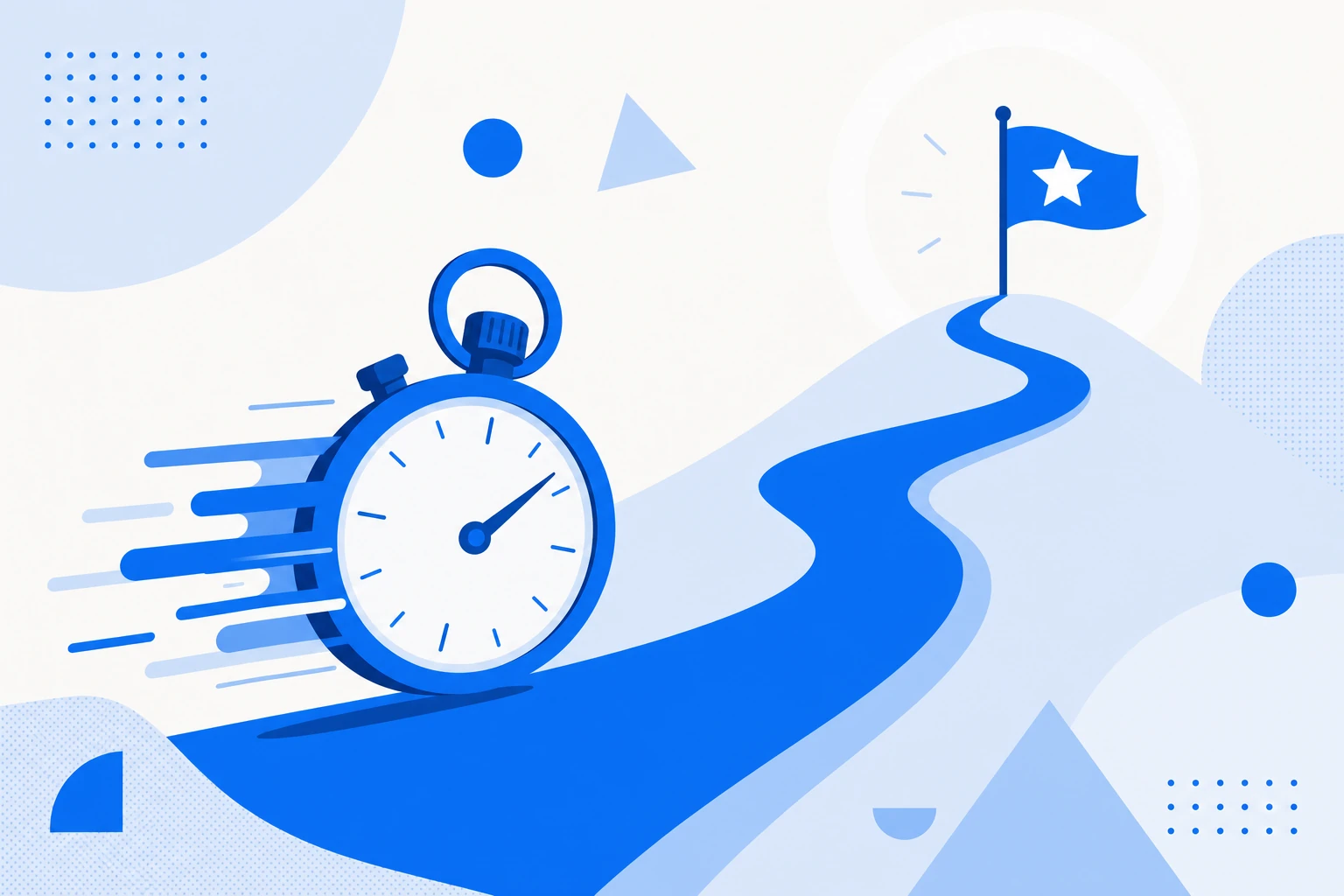 Ilustração do time to value: um caminho curto do cadastro até o primeiro valor real, o aha moment.